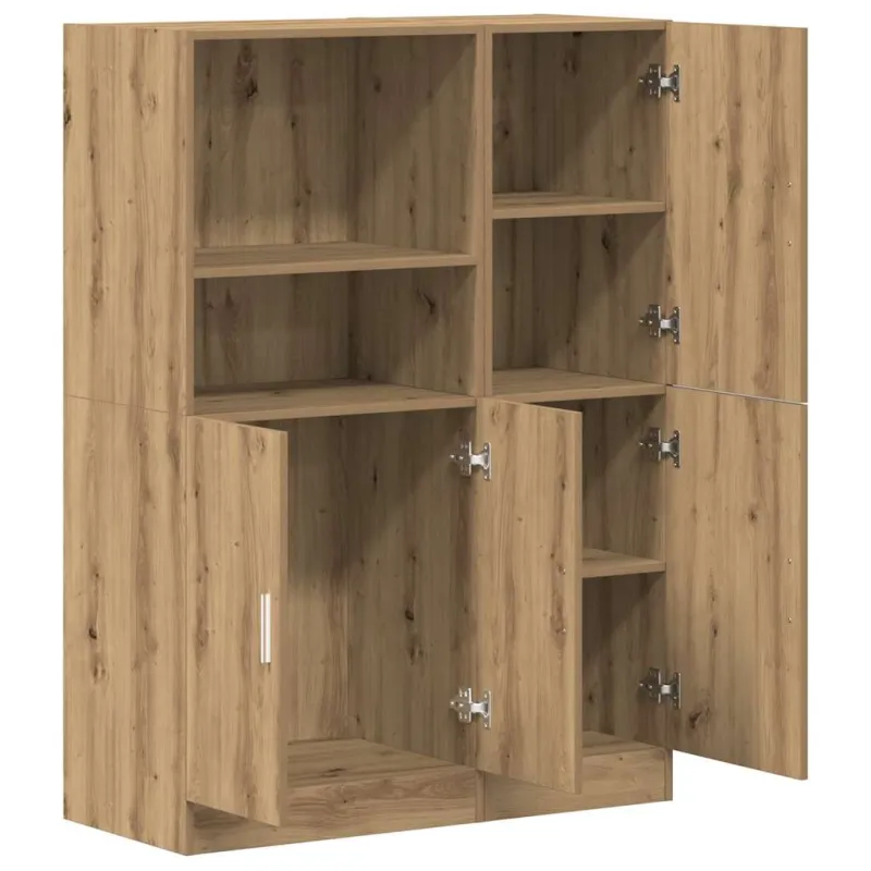 2 dalių virtuvės spintelių rinkinys Artisan ąžuolas