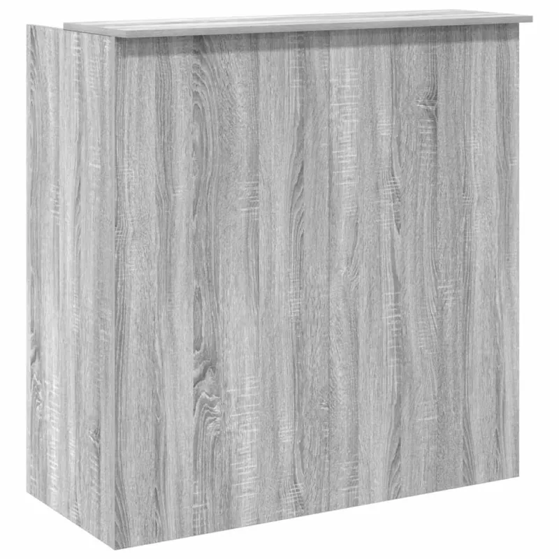 Registratūra, pilkas ąžuolo, 100x50x103,5 cm, apdirbta mediena