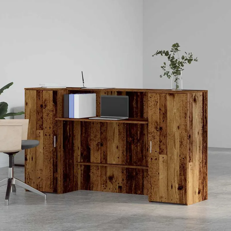 Registratūra, medienos, 180x50x103,5 cm, apdirbta mediena