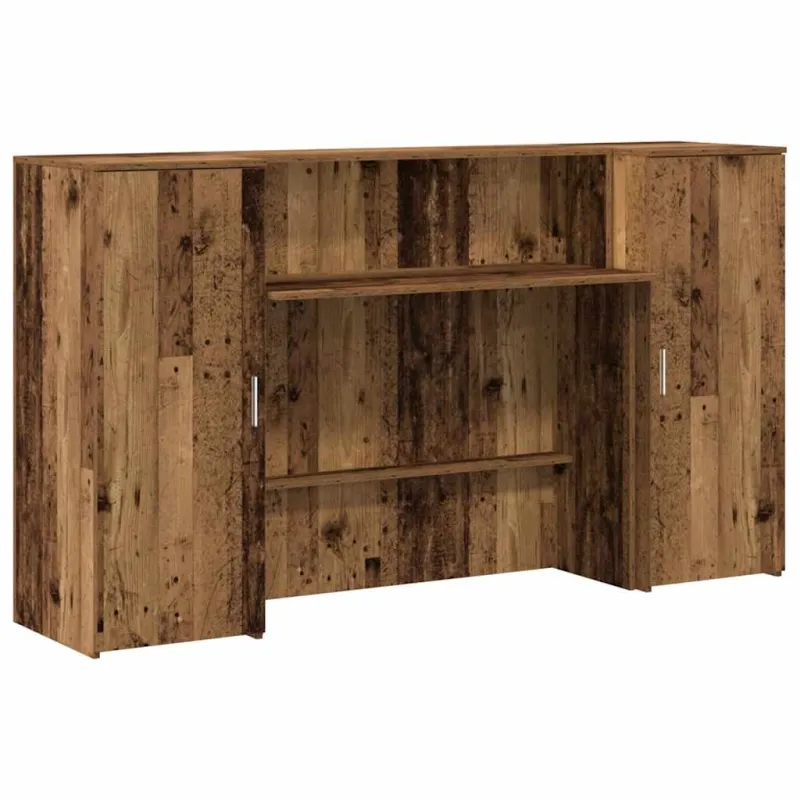 Registratūra, medienos, 180x50x103,5 cm, apdirbta mediena