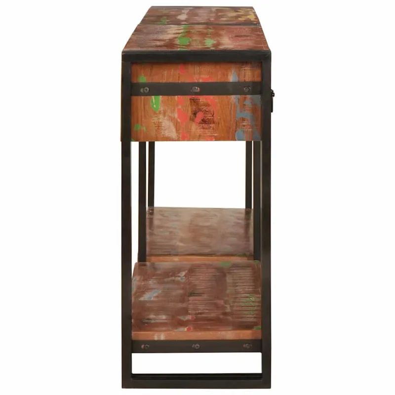 Konsoliniai staliukai 2 pcs Įvairiaspalvis 161 x 33 x 75 cm