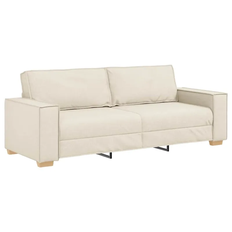 Sofos komplektas 3 pcs Smėlio 220 x 80 x 84 cm