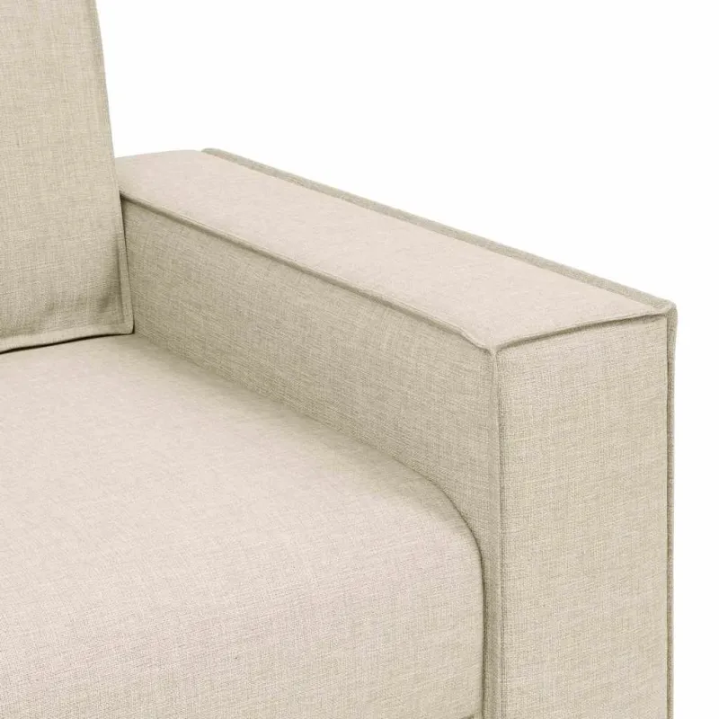 Sofos komplektas 3 pcs Smėlio 220 x 80 x 84 cm