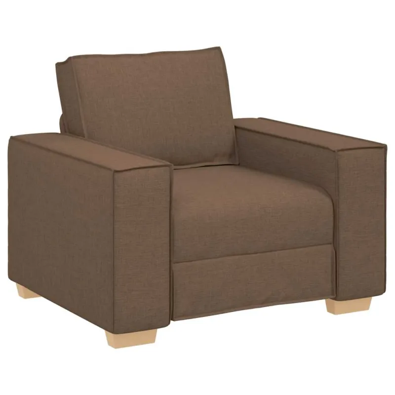 Sofa 3 pcs Ruda 220 x 80 x 84 cm Lino mišinio audinys