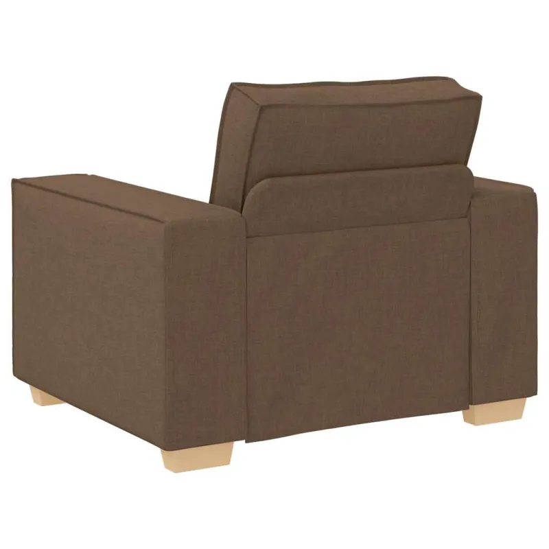 Sofa 3 pcs Ruda 220 x 80 x 84 cm Lino mišinio audinys