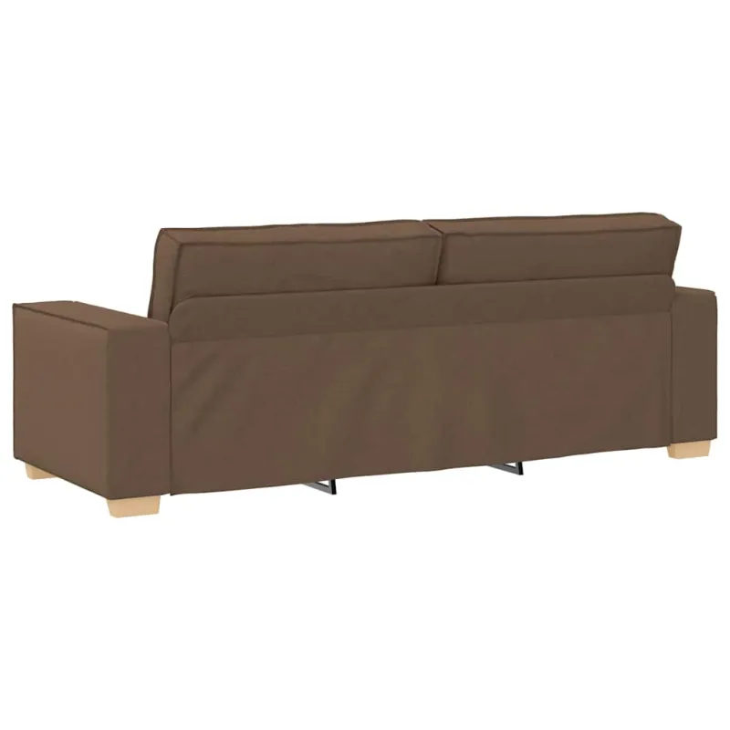 Sofa 3 pcs Ruda 220 x 80 x 84 cm Lino mišinio audinys