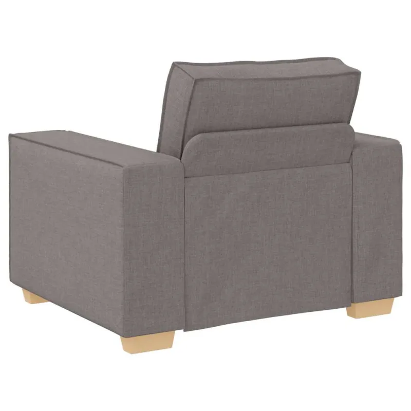 Sofa 3 pcs Tortora 220 x 80 x 84 cm Lino mišinio audinys