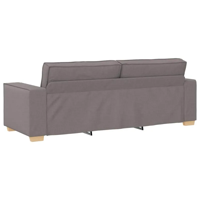 Sofa 3 pcs Tortora 220 x 80 x 84 cm Lino mišinio audinys