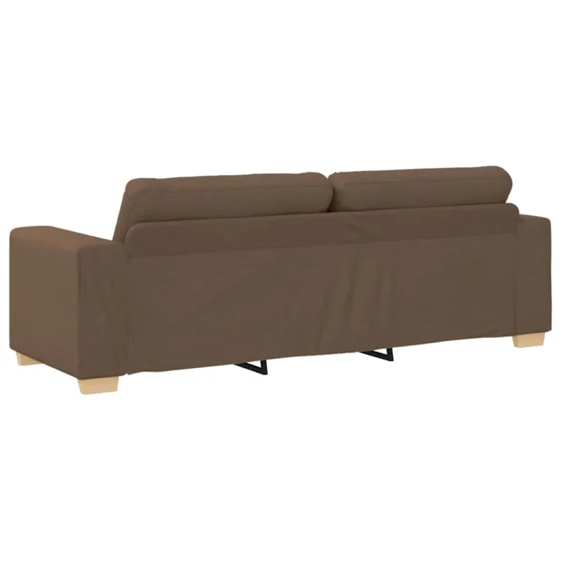 Sofa 3 pcs Ruda 221 x 80 x 80 cm Lino mišinio audinys