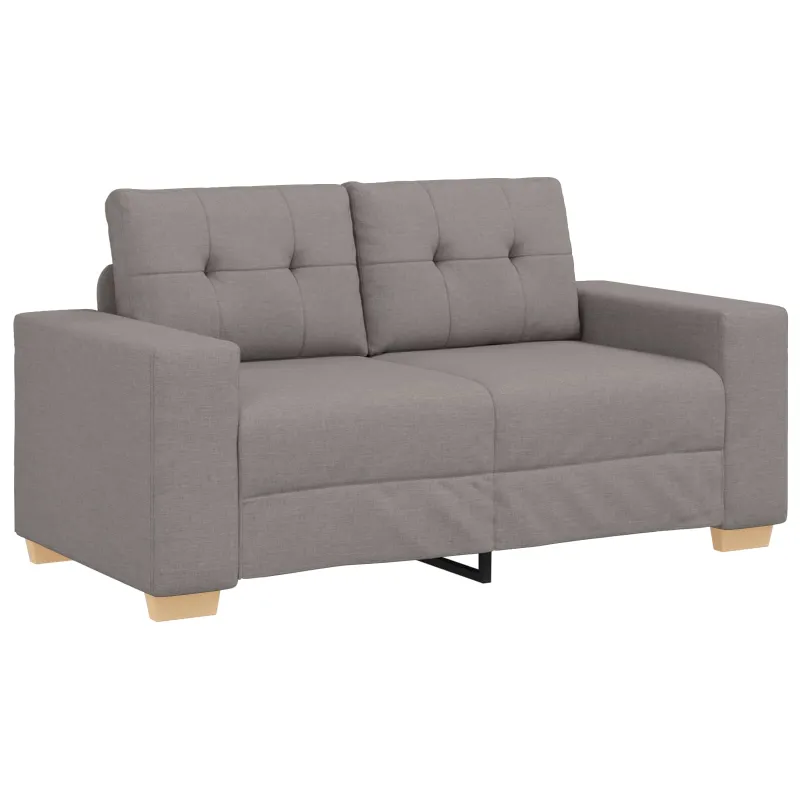Sofa 3 pcs Tortora 221 x 80 x 80 cm Lino mišinio audinys