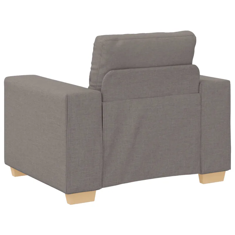 Sofa 3 pcs Tortora 221 x 80 x 80 cm Lino mišinio audinys