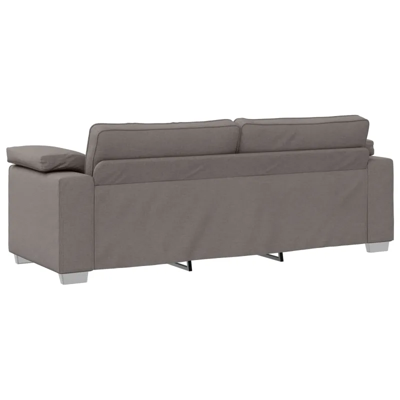 Sofa 2 pcs Taupe 219 x 80 x 82 cm audinys