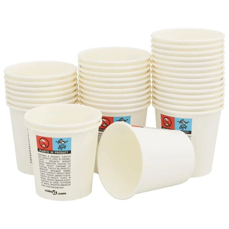popieriniai kavos puodeliai su dangteliais 1000 vnt 4oz 100ml