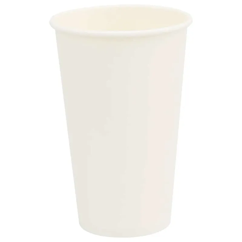 popieriniai kavos puodeliai su dangteliais 1000 vnt 16oz 400 ml