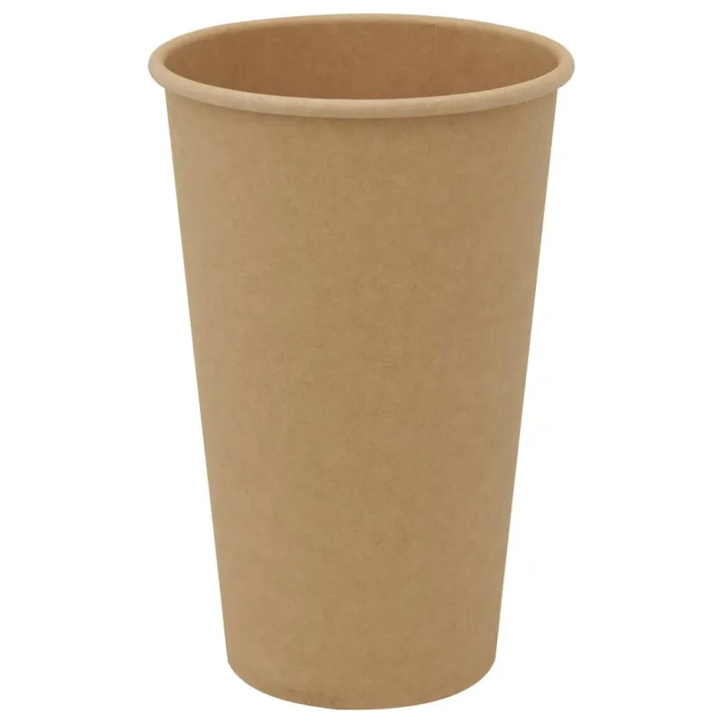 popieriniai kavos puodeliai su dangteliais 1000 vnt 16oz 400 ml
