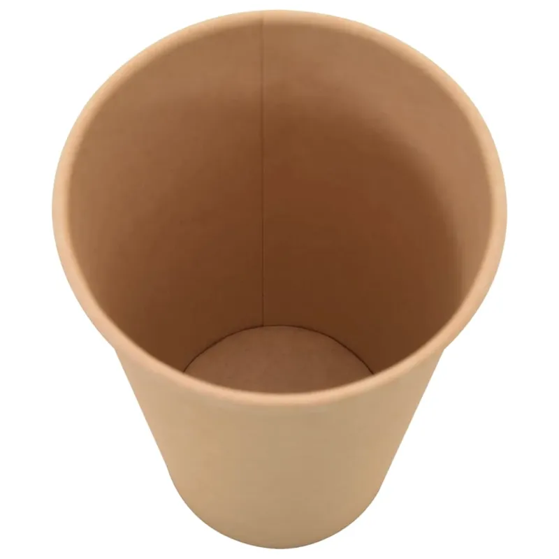 popieriniai kavos puodeliai su dangteliais 1000 vnt 16oz 400 ml