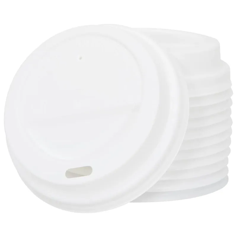 popieriniai kavos puodeliai su dangteliais 1000 vnt 8oz 200ml