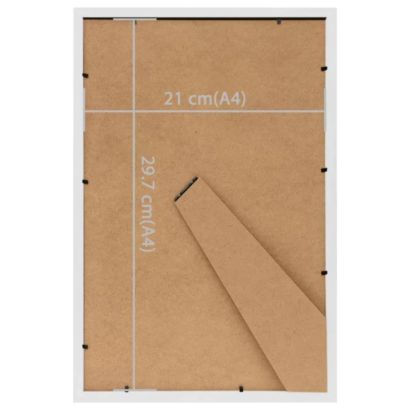 Nuotraukų rėmeliai-koliažai, 3vnt., balti, 21x29,7cm, MDF