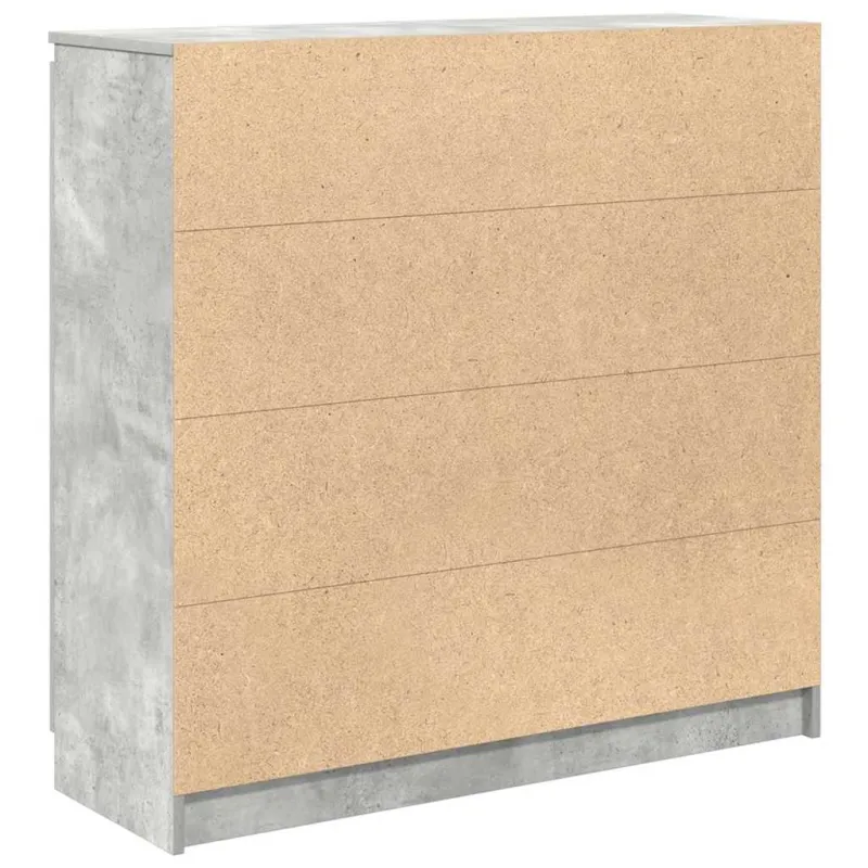 Šoninė spintelė su stalčiais, 100,5x35x98,5 cm, mediena