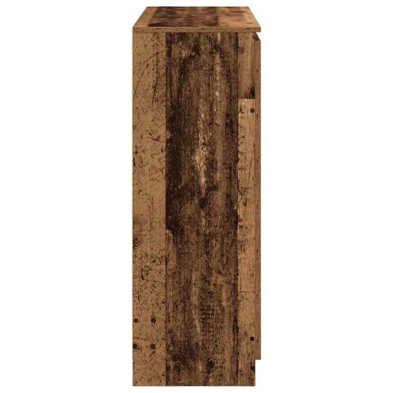 Šoninė spintelė su stalčiais, 100,5x35x98,5 cm, mediena