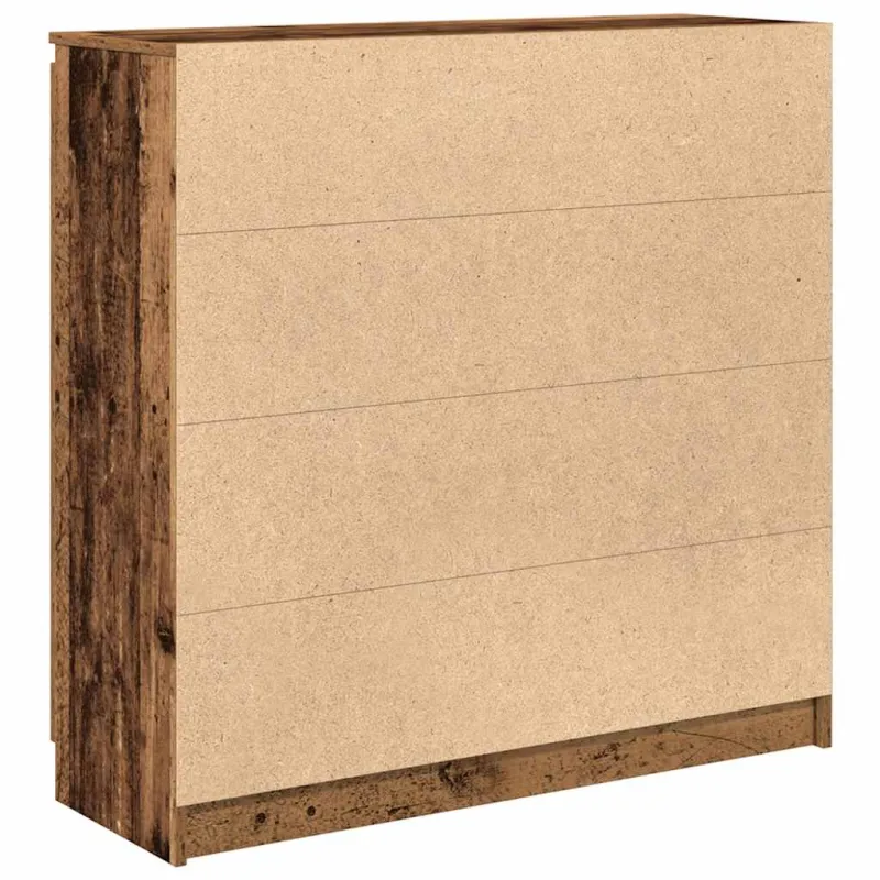 Šoninė spintelė su stalčiais, 100,5x35x98,5 cm, mediena