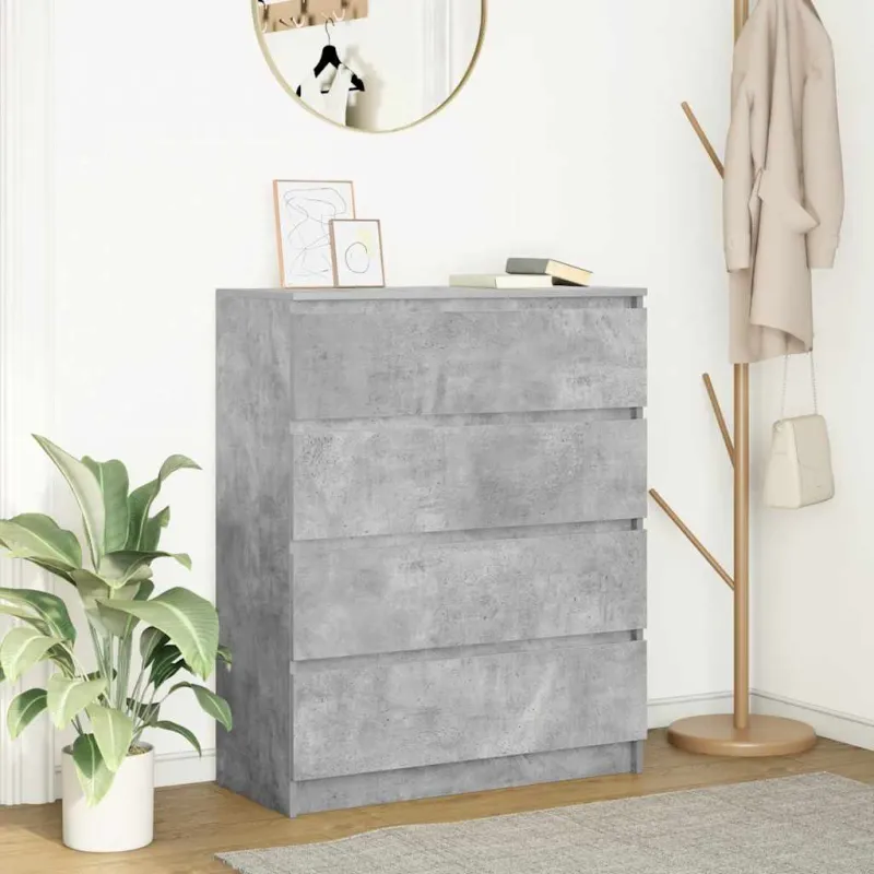 indauja Betonas Pilkas 80x35x99 cm Inžinierinė mediena