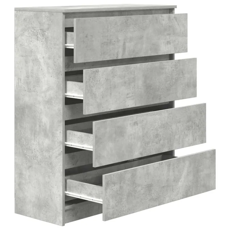 indauja Betonas Pilkas 80x35x99 cm Inžinierinė mediena