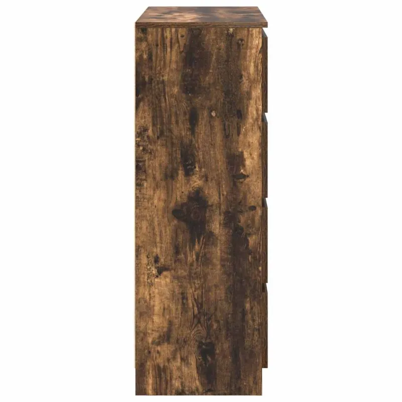 indauja rūkytas ąžuolas 80x35x99 cm inžinerinė mediena