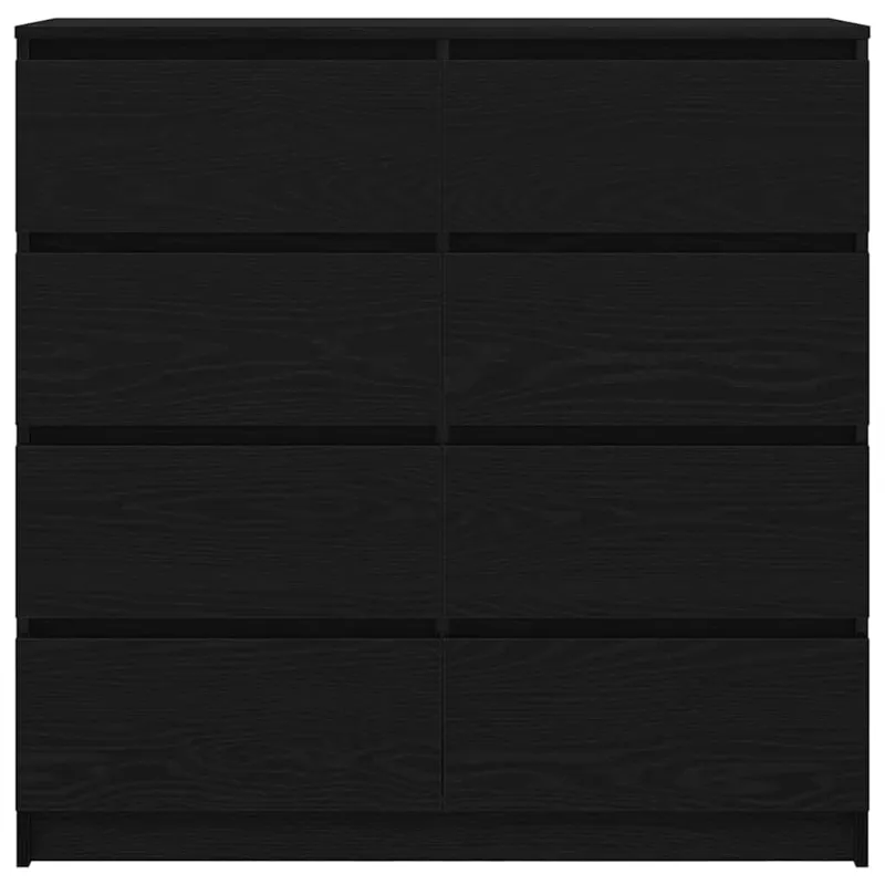 indauja juodas ąžuolas 100x35x99 cm apdirbta mediena