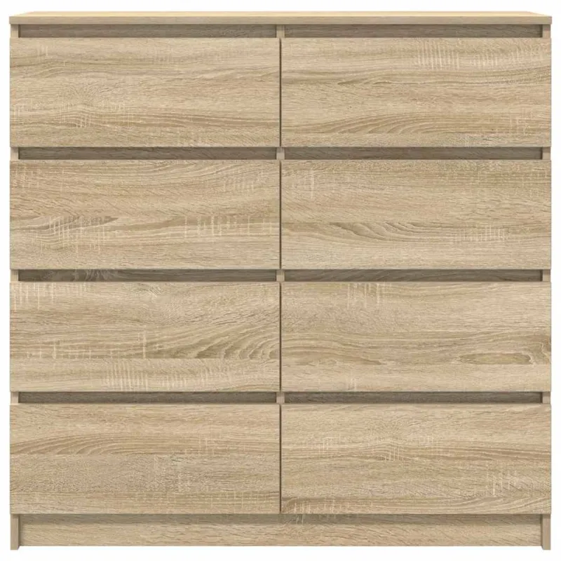 Šoninė spintelė, ąžuolo, 100x35x99 cm, apdirbta mediena