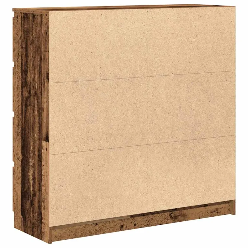 Šoninė spintelė, medienos, 100x35x99 cm, apdirbta mediena