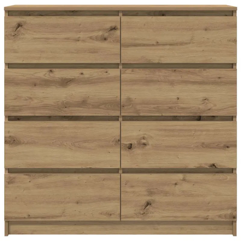 Šoninė spintelė, artisano ąžuolo, 100x35x99cm, apdirbta mediena