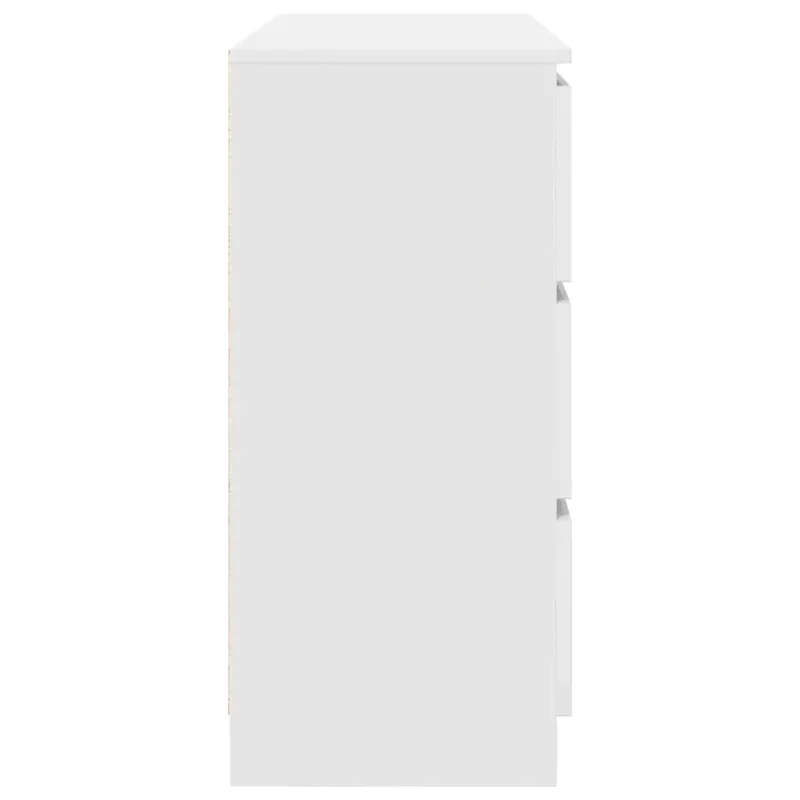 indauja balta 100x35x76 cm inžinierinė mediena