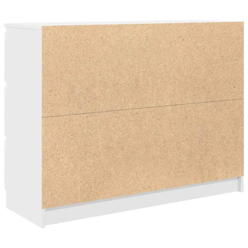 indauja balta 100x35x76 cm inžinierinė mediena