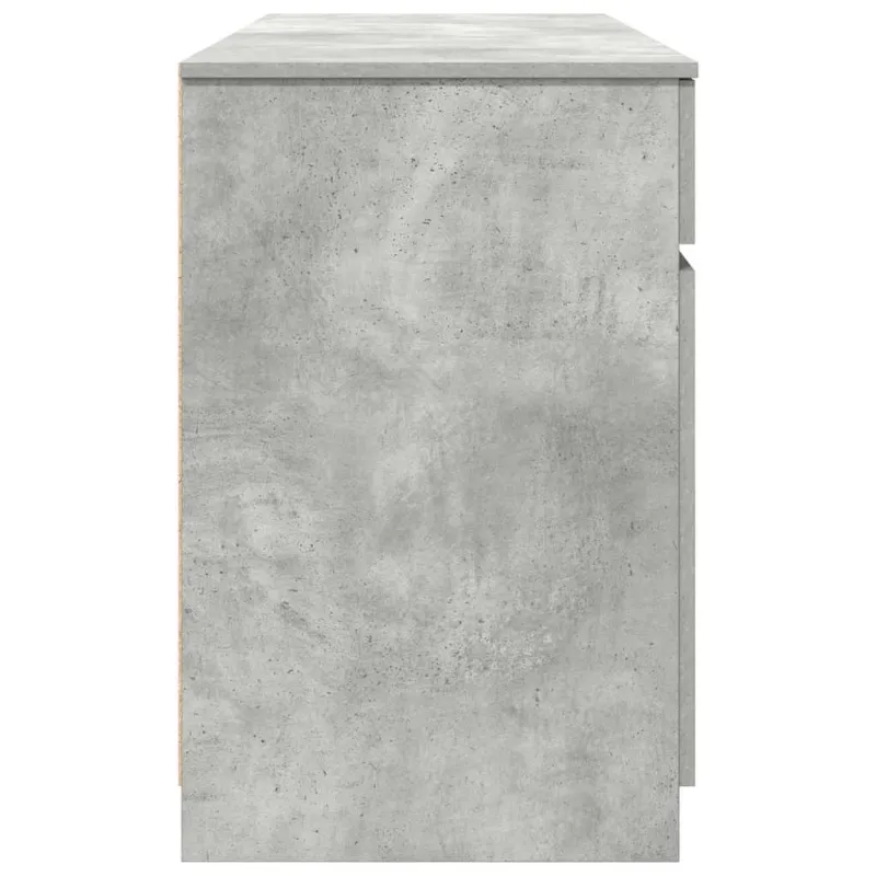 Stalas Betono pilka 140 x 49 x 76 cm Apdirbta mediena