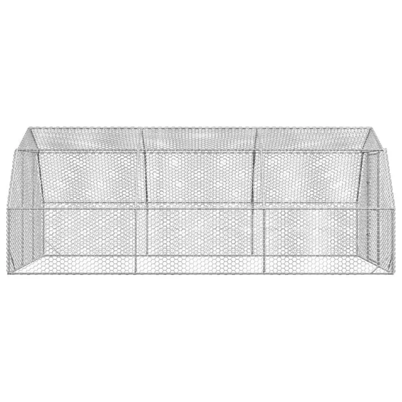 Chicken Run 2,5x6x2,25 m cinkuotas plienas