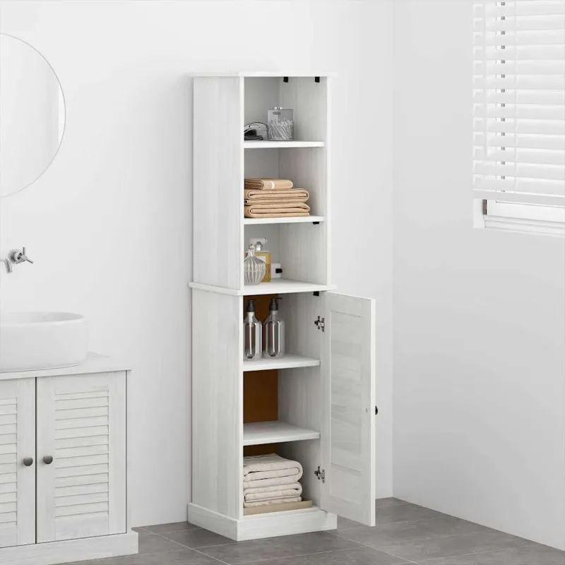 Vonios baldų rinkinys VIGO 2 pcs Balta ir senovinė balta
