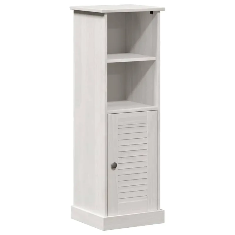 Vonios baldų rinkinys su stalčių 4 pcs Antikinė balta