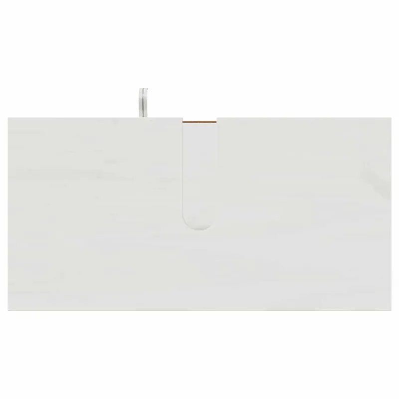 Vonios baldų rinkinys su stalčių 4 pcs Antikinė balta