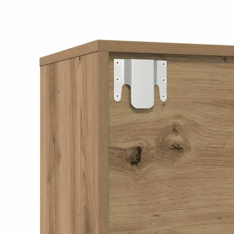 knygų spintelės 3 vnt Artisan Oak Engineered Wood