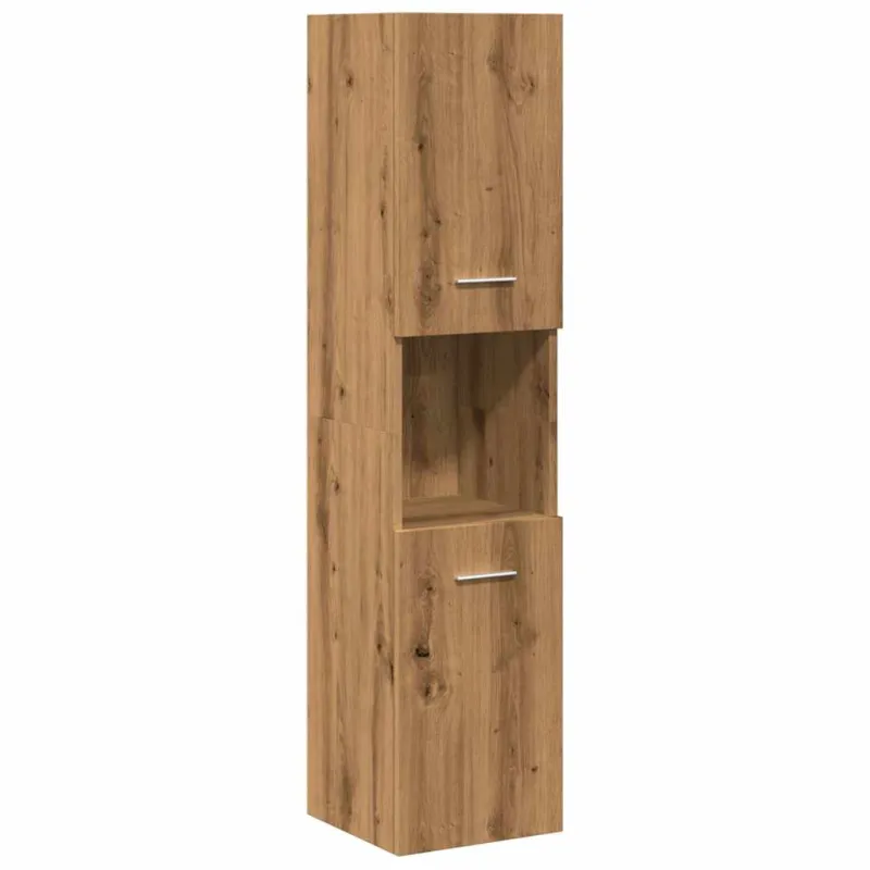 5 dalių vonios baldų komplektas Artisan Oak Engineered Wood