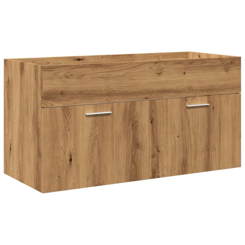 5 dalių vonios baldų komplektas Artisan Oak Engineered Wood
