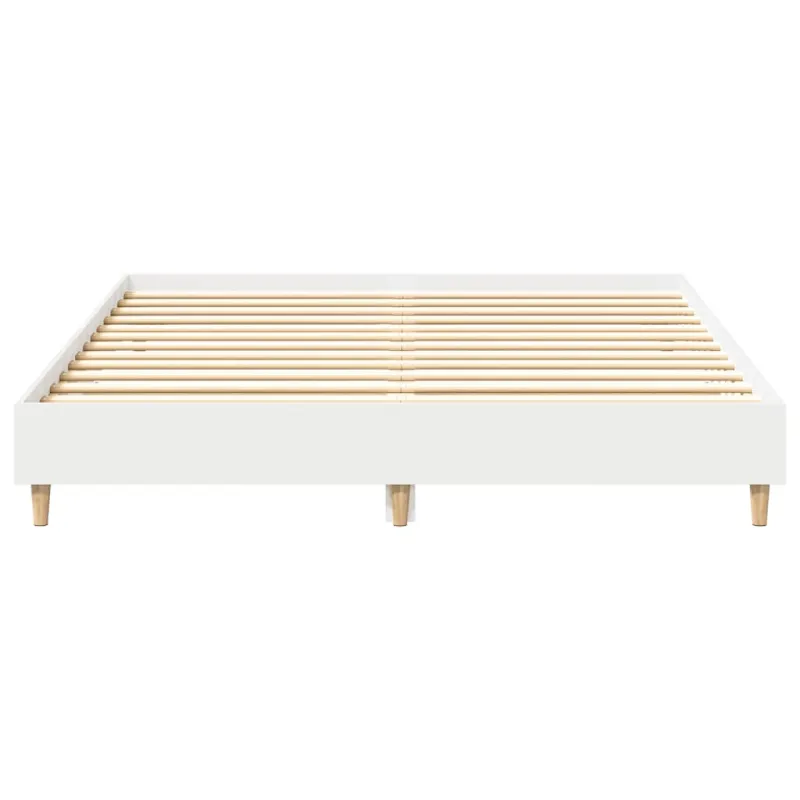 Lovos rėmas be čiužinio, baltos, 150x200cm, apdirbta mediena