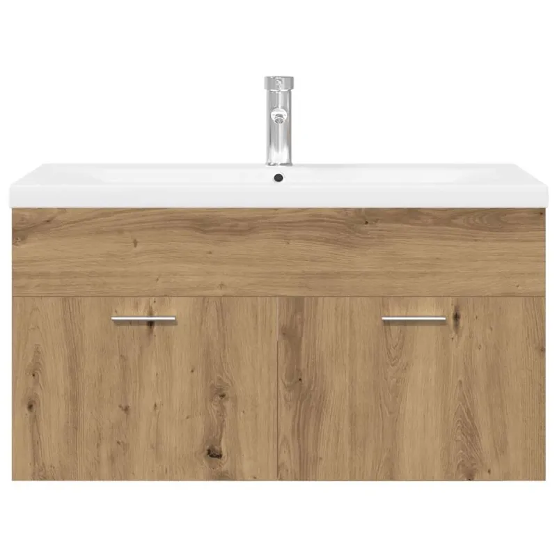 kriauklės spintelė su įmontuotu baseinu Artisan Oak
