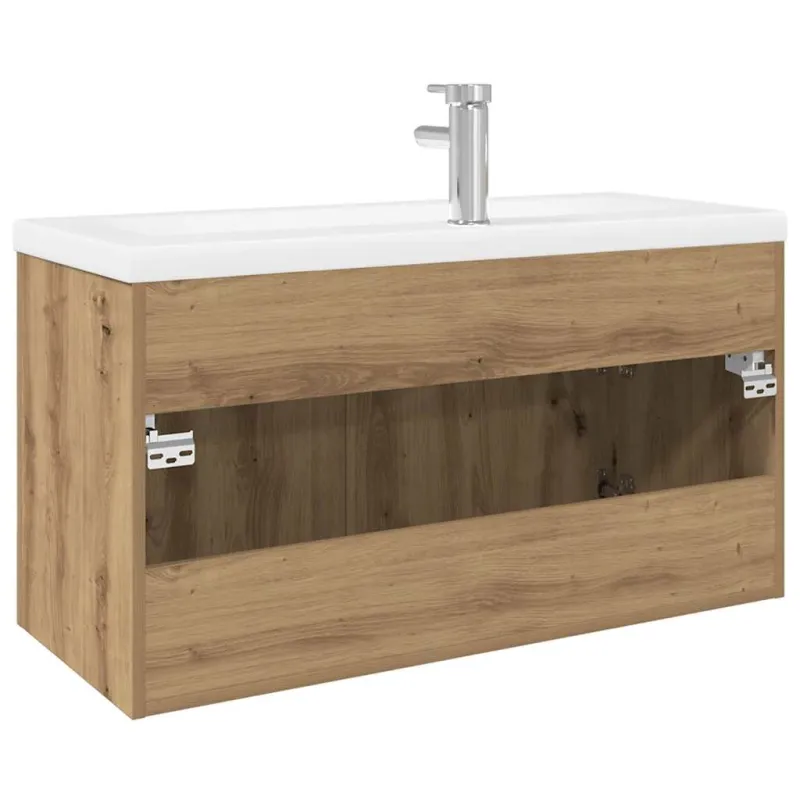 kriauklės spintelė su įmontuotu baseinu Artisan Oak