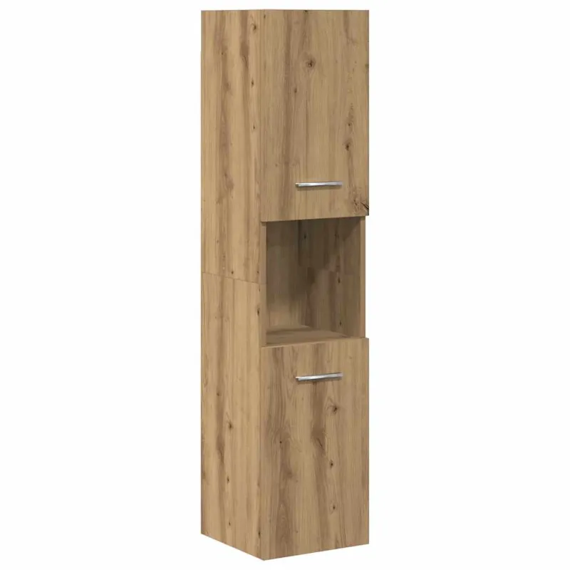 5 dalių vonios baldų komplektas Artisan Oak Engineered Wood