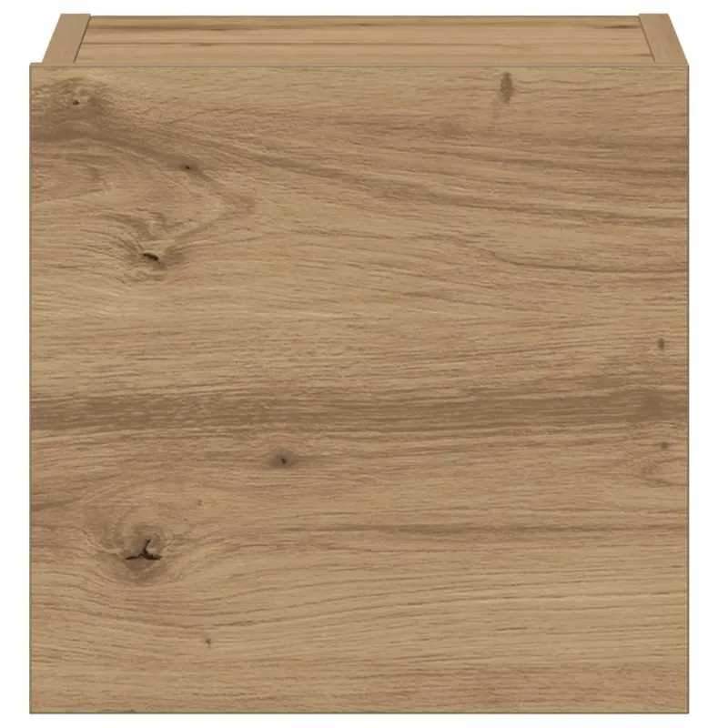5 dalių sieninis televizoriaus spintelės komplektas Artisan Oak