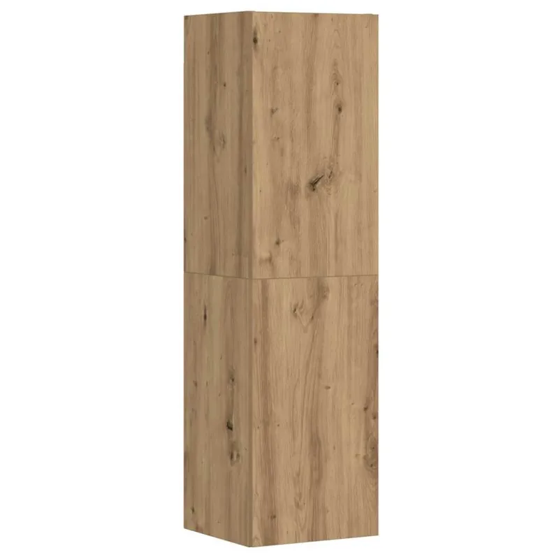 3 dalių sieninis televizoriaus spintelės komplektas Artisan Oak