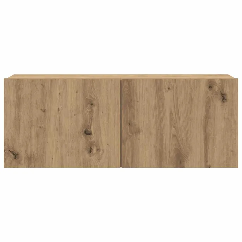 6 dalių sieninis televizoriaus spintelės komplektas Artisan Oak