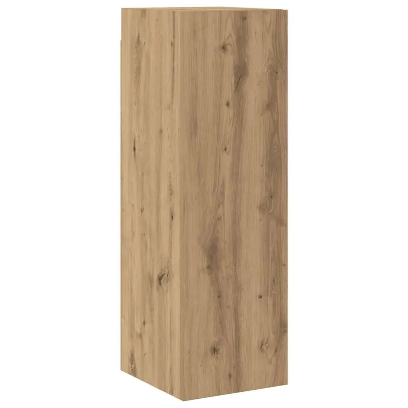 6 dalių sieninis televizoriaus spintelės komplektas Artisan Oak